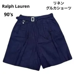 POLO Ralph Lauren 90's グルカショーツ リネン