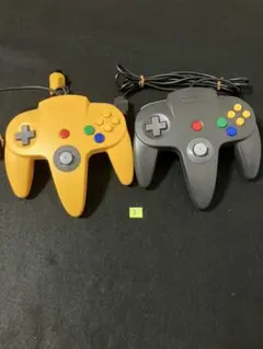 ニンテンドー64 完動品　コントローラー　2点　セット