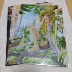 絵師100人展　クリアファイル　3枚　蒼樹うめ　リン☆ユウ　がわこ