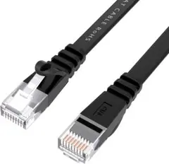LANケーブル ランケーブル 3m CAT6 フラットタイプ