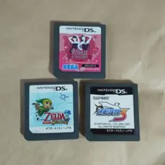 ニンテンドーDSソフト3本セット まとめ売り