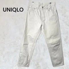 ユニクロ　UNIQLO ホワイトデニム サイズ12、Lサイズ相当