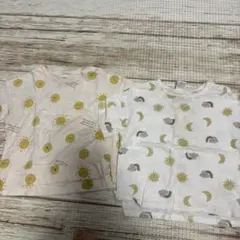【セール中ベビー】半袖Tシャツ　90センチ フタフタ2枚セット