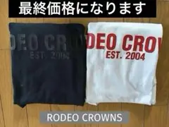 RODEO CROWNS Tシャツ ホワイト ブラック2枚セット　Lサイズ