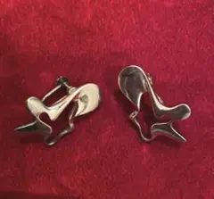 ジョージジェンセン アンティークスプラッシュイヤリング