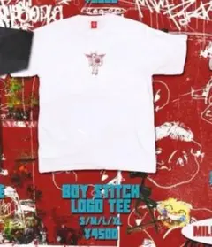 ミレニアムパレード★ステッチTシャツ★ホワイト★Mサイズ★2019年ライブグッズ