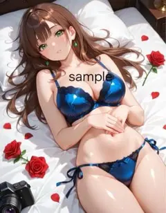 AIイラスト 美女 A4ポスター K15