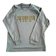 LES CINQ SENS メッシュ長袖シャツ グレー