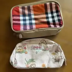 beamsとcath kidstonポーチ2個