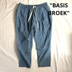 BASISBROEK denim tuck pants バージスブルック