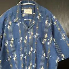 60s 70s ヴィンテージ ￼THE MOOKS アロハシャツ XL