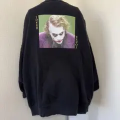FREAK'S STORE ジョーカー プリント スウェットシャツ 黒