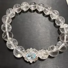 ヒマラヤクォーツ ブルートパーズ ブレスレット 天然石