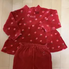 お値下げします❗️長袖ベロア風トレーナーとパンツセット