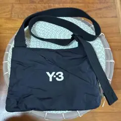 Y-3 ブラック ショルダーバッグ