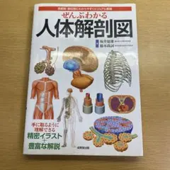 ぜんぶわかる人体解剖図 系統別・部位別にわかりやすくビジュアル解説