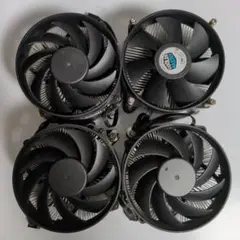 CPUクーラー 4個セット LGA1151 LGA1200 4pin