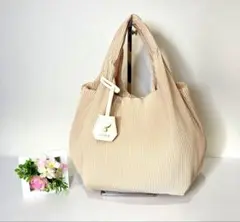 未使用級　ルヴァン　Ruban ハンドバッグ　トートバッグ　プリーツ