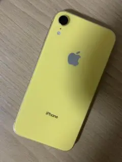 AppIe iPhone XR 64GB イエロー 本体【美品】