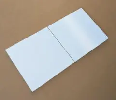 USMハラー用パーツ パネル 板 33.5x33.5cm 部品 パーツ 白 2枚