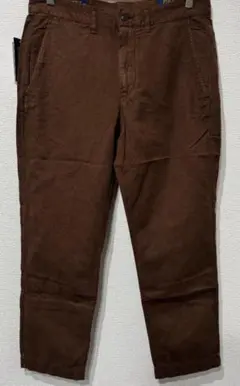 ポロラルフローレン ストレートフィットリネンコットンパンツ 28/30 新品本物