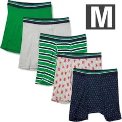 【新品】メンズ★ボクサーパンツ★M★コットン★ゆったり★5枚組★フィット感