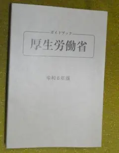 ガイドブック厚生労働省　令和６年版