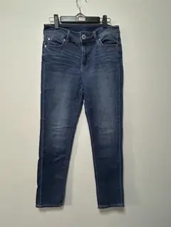 ⚠️最終値下⚠️ダークブルーデニムパンツ ウエスト67cm ヒップ93cm