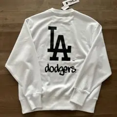 【新品未使用】MLB スウェット LA ドジャース Mサイズ 刺繍 トレーナー