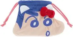 クレヨンしんちゃん×サンリオキャラクターズ 巾着 ダイカット