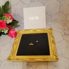 Dior カラフル ビジュー ピアス ロゴモチーフ 片耳 アクセサリー