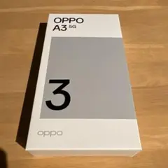OPPO A3 5G ブラック　新品 128GB スマホ オッポ