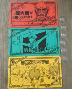 進撃の巨人 超大型巨人 カーボード リヴァイ 車 グッズ