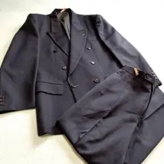 美品　ヴィンテージ　セットアップ　スーツ　パープル　ダブルブレスト　菅田将暉風