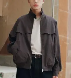PE PLAID HARRINGTON JACKET