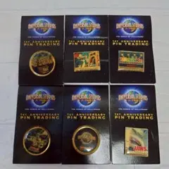 ユニバーサル・スタジオジャパン 1周年記念ピンバッジセット
