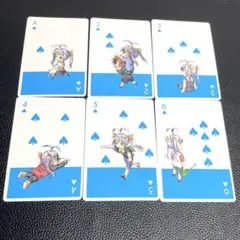 のんのんびより 非売品 トランプ カード 宮内れんげ 6枚セット