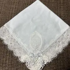♡上品！さえらヒスクローネハンカチ♡