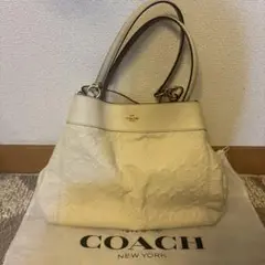 COACH バッグ　白