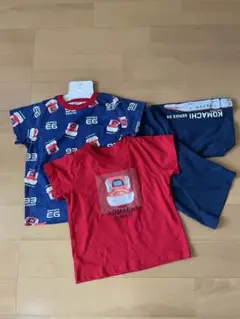 JR東日本承認　KOMACHIシリーズE6 Tシャツ2枚とショートパンツセット