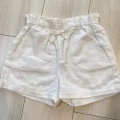 プティマイン　ショーパン　白　100cm