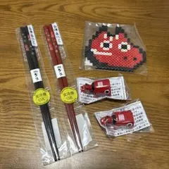 ☆新品未開封☆ 会津　赤べこ　箸・箸置き・コースター