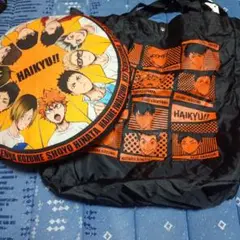 ハイキュー！！　バッグ　クッション　セット
