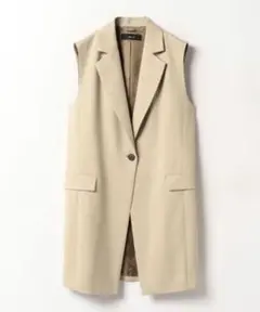 極美品✨アルアバイル　現行　ハイツイストビスールミドルタケジレ　ベージュ　2