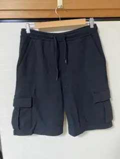 美品 ナノユニバース　カーゴパンツ ショートパンツ ハーフパンツ ブラック