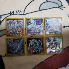 遊戯王　ハイチュウ　シール　6種③