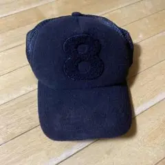 muta ネイビー トラッカーキャップ 数字8刺繍 muta ネイビー トラッカーキャップ 数字8刺繍
