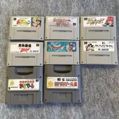 スーパーファミコン ゲームソフト 6本セット