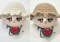 ちびぐるみ 麦わら帽子 スイカショルダーバッグセットy2k 2個セット