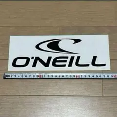 O'NEILL オニール ロゴステッカー 黒 カッティング26cm